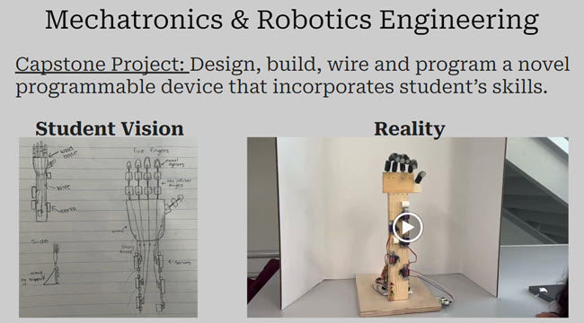How a Hands-on High School Mechatronics and Robotics Engineering Course Creates DIY Skills and Future Engineers