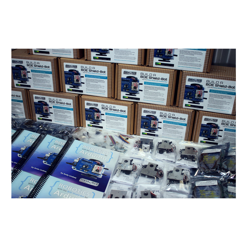 Shield-Bot with Arduino 12-pack Plus Kit for Classrooms image 6