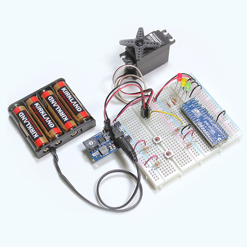 PowerPal Selectable Voltage 3-Amp Breadboard Power Supply image 2