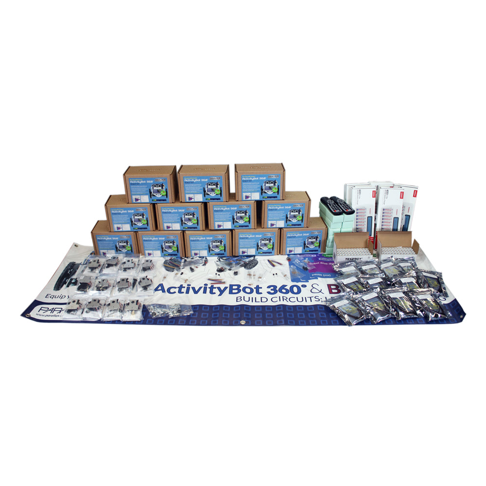 ActivityBot 360° 12-Pack Plus for Classrooms image 0