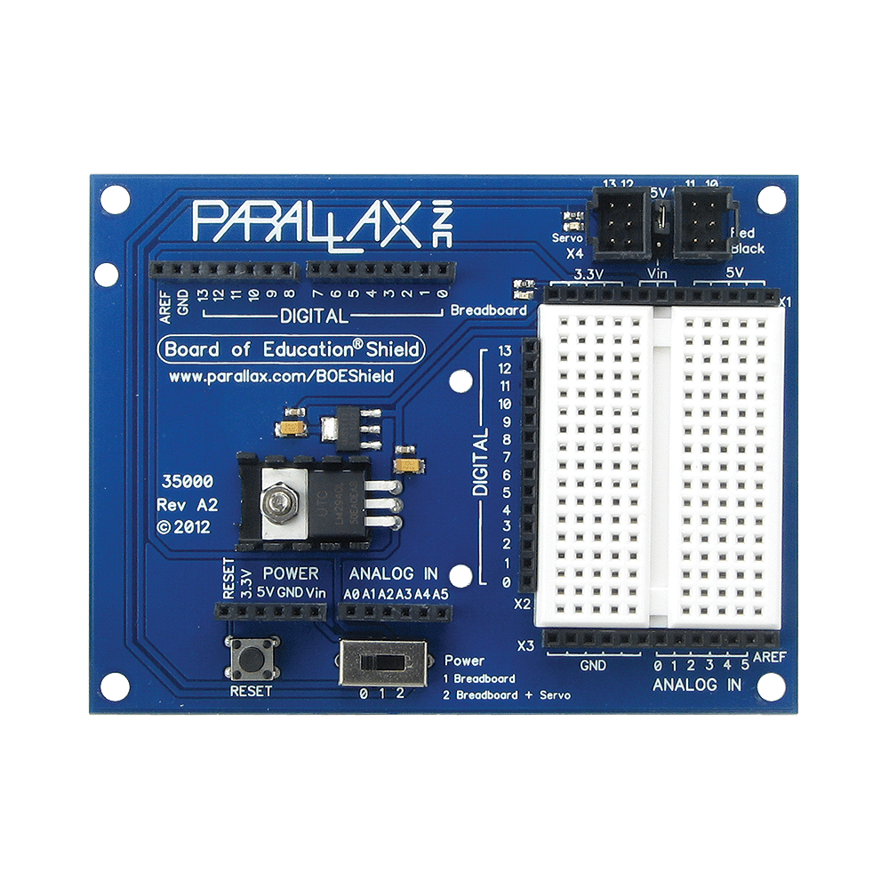 Board of Education Shield (for Arduino) image 0