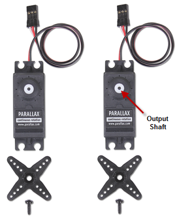 Continuous Rotation Servo Replacement Screw image 1
