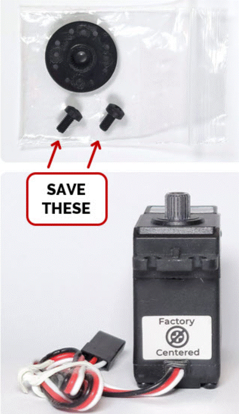 Parallax Continuous Rotation Servo Factory Centered image 1