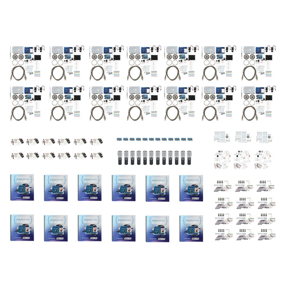 Shield-Bot with Arduino 12-pack Plus Kit for Classrooms image 1