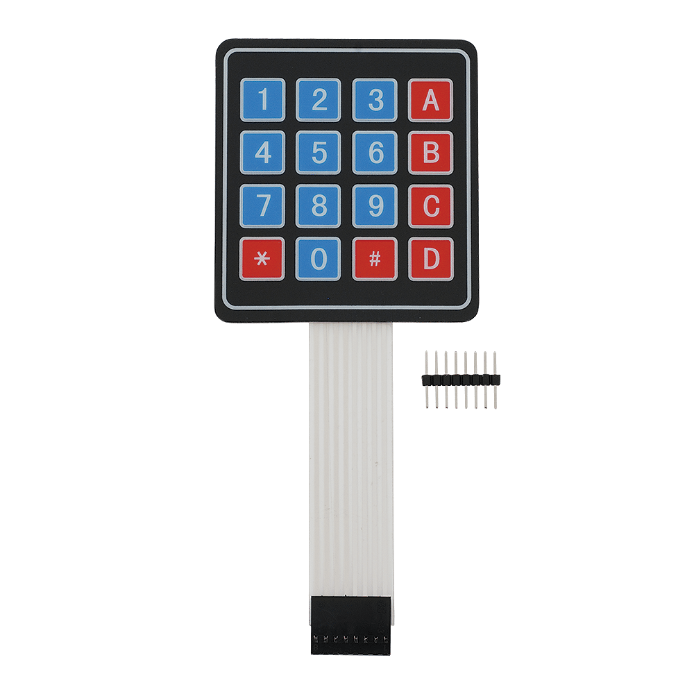 4x4 Matrix Membrane Keypad image 0