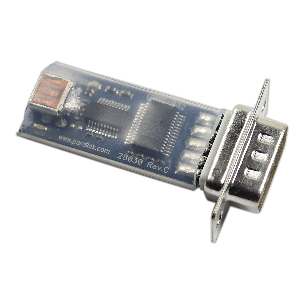 Parallax USB to Serial (RS-232) Adapter with Cable image 2